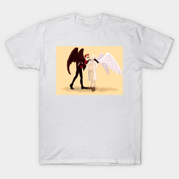 Hey, Angel (wing vers.) T-Shirt by Bribritenma